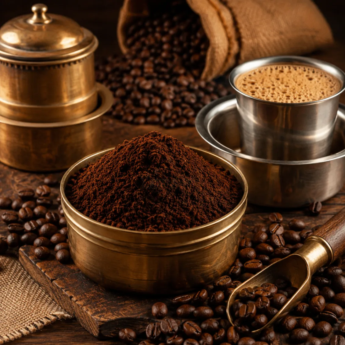 Filter Coffee Powder 70 30