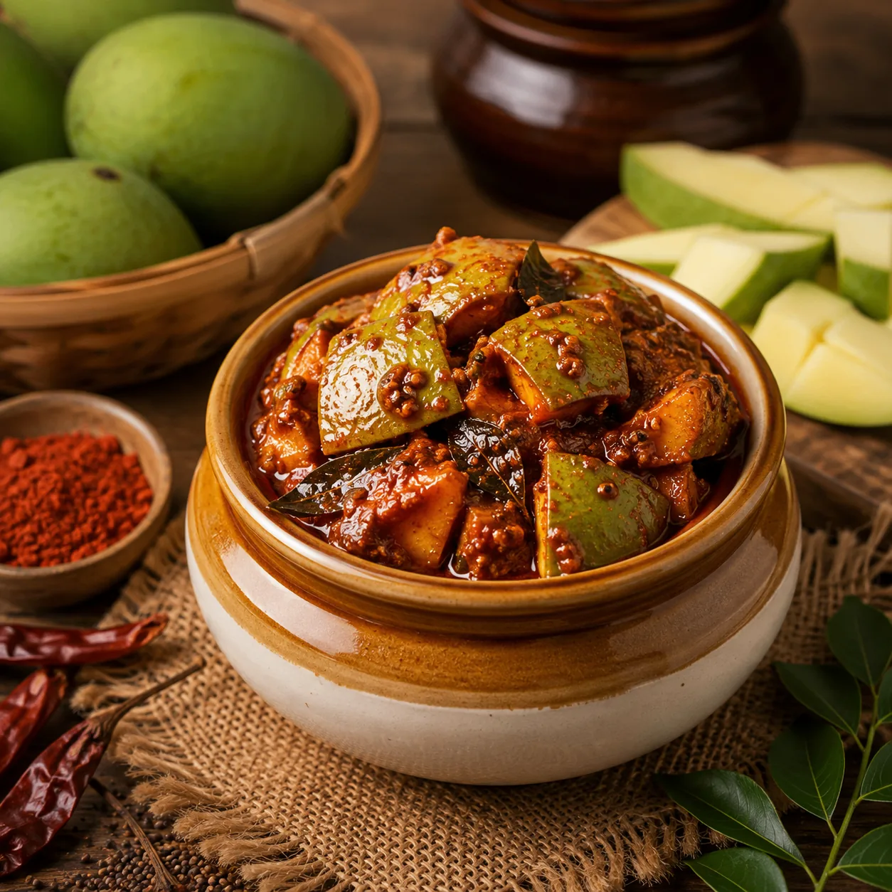 Avakai Mango Pickle