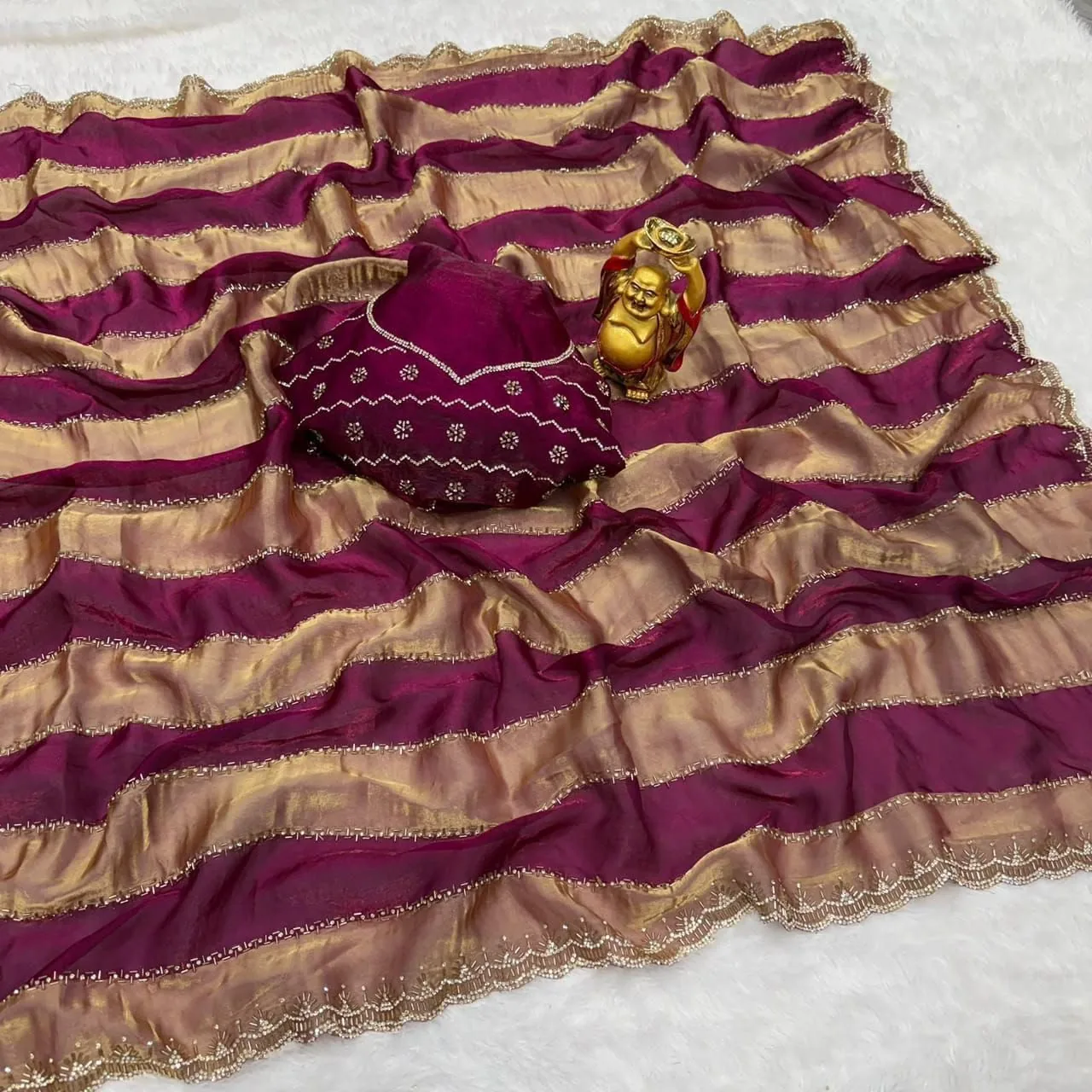 Fendy sattin saree