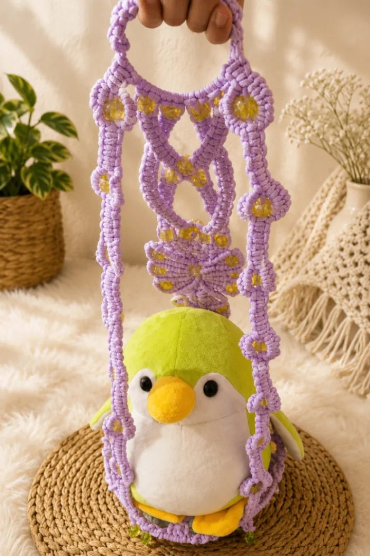 Macrame thread teddy stan