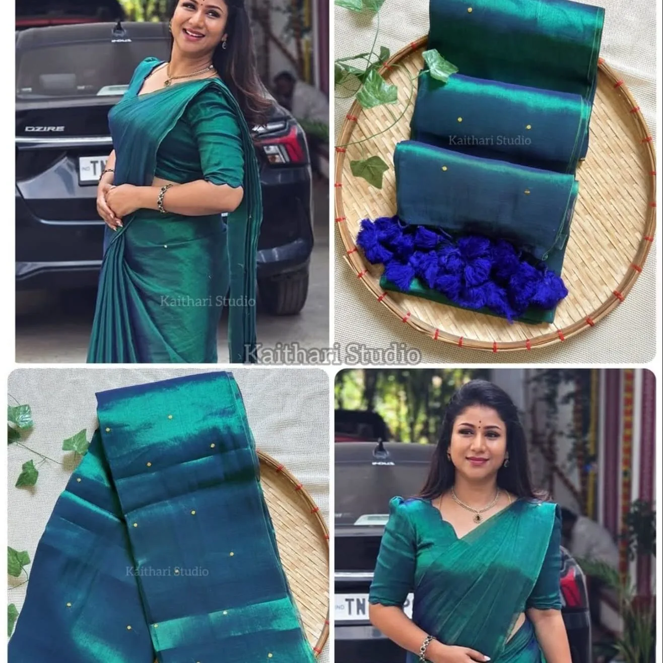 Tissue saree