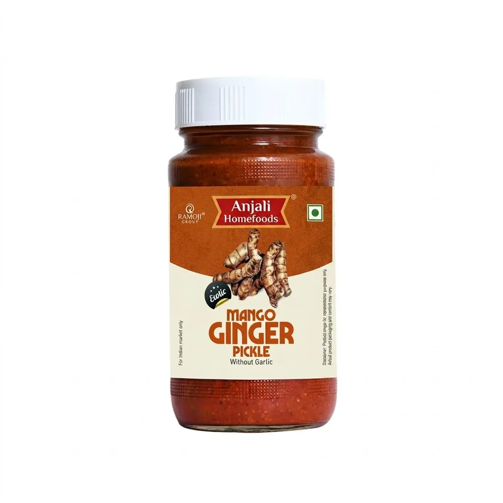 Mango with Ginger Pickle