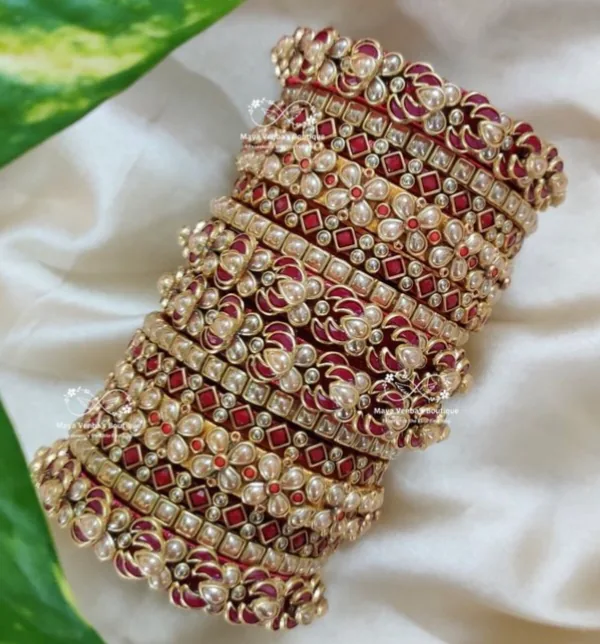 Silk thread bangles 