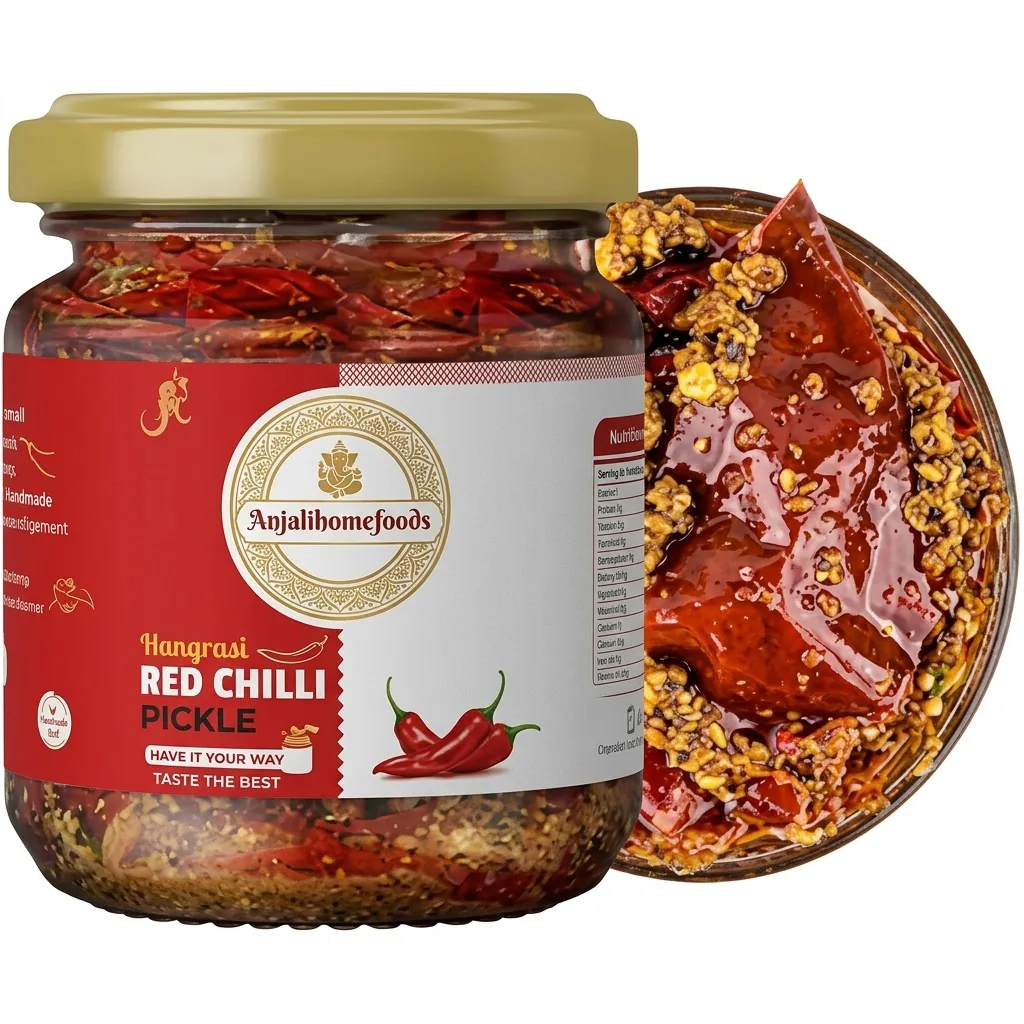 Pandumirchi pickle raw