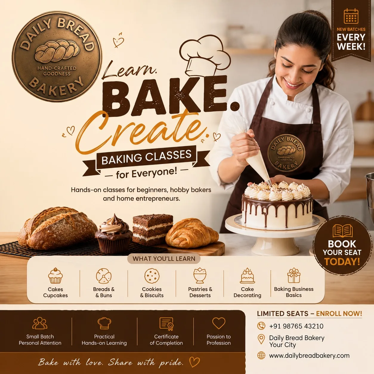 Baking class 