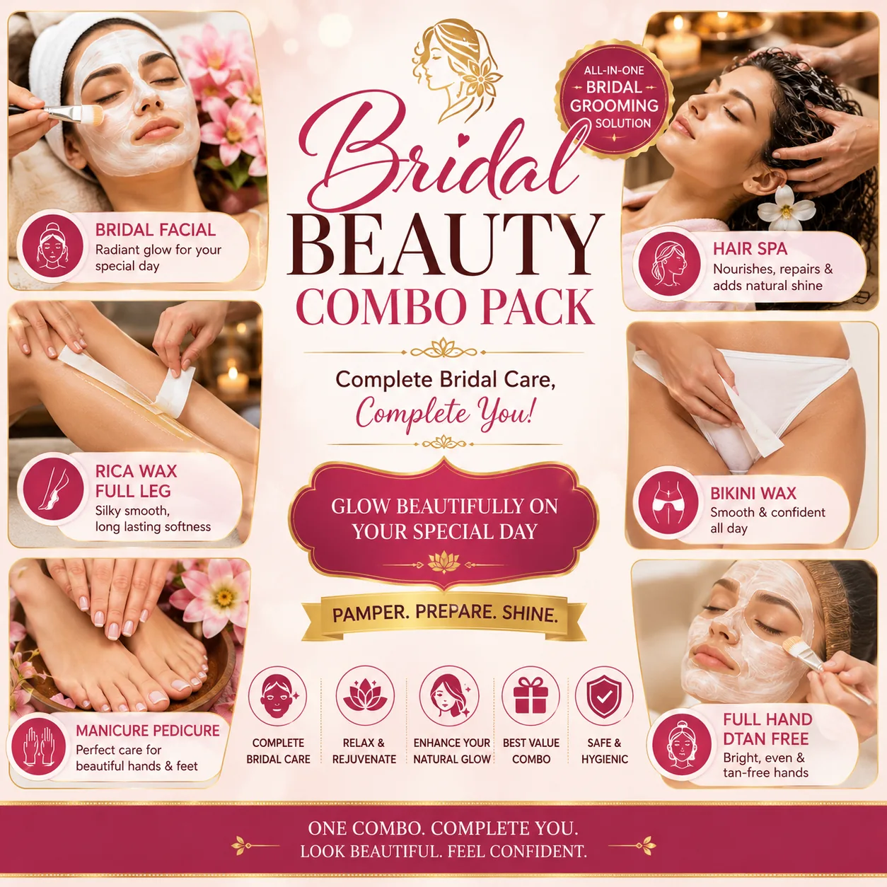 Bridal Radiance Complete Care Combo