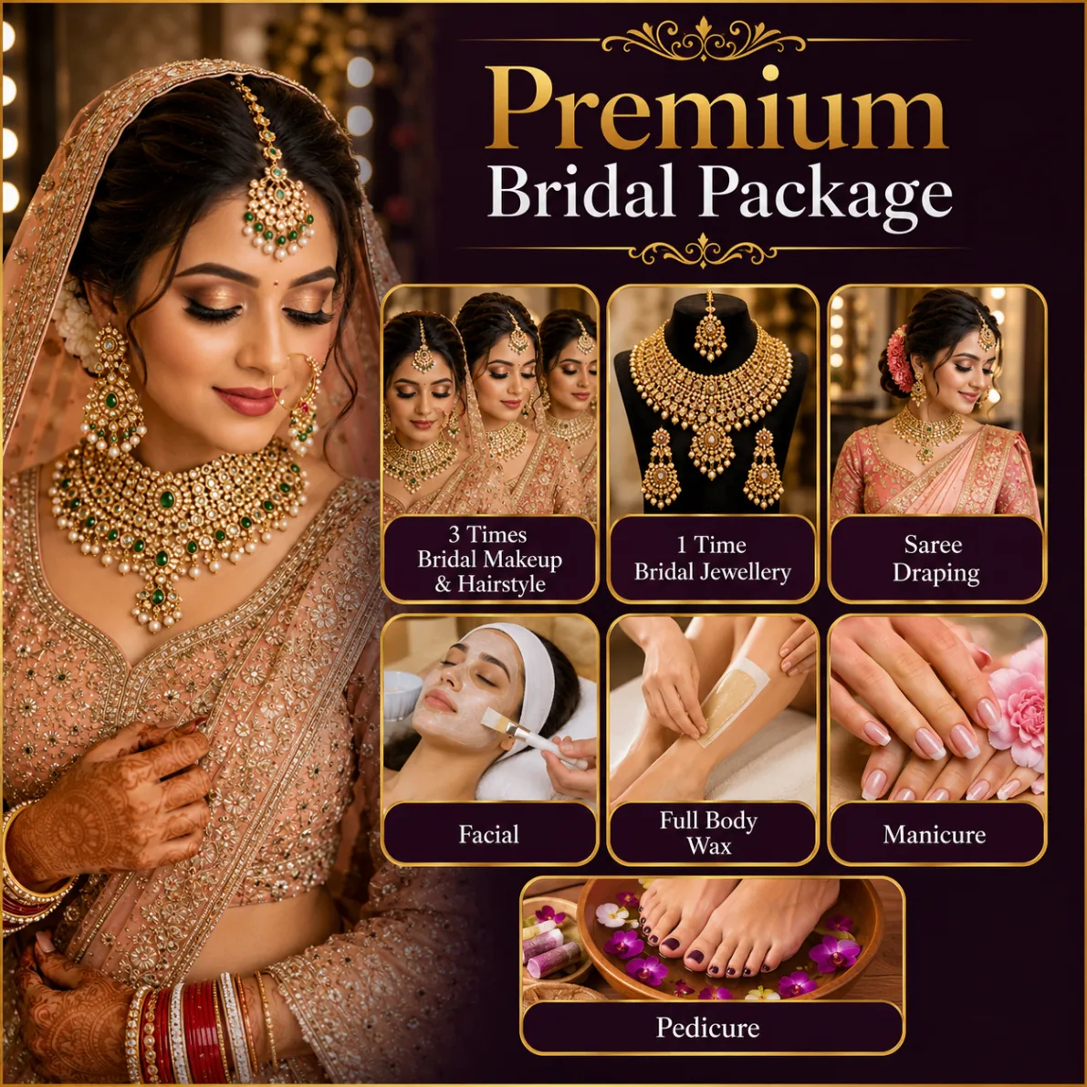 Premium Bridal Beauty Package