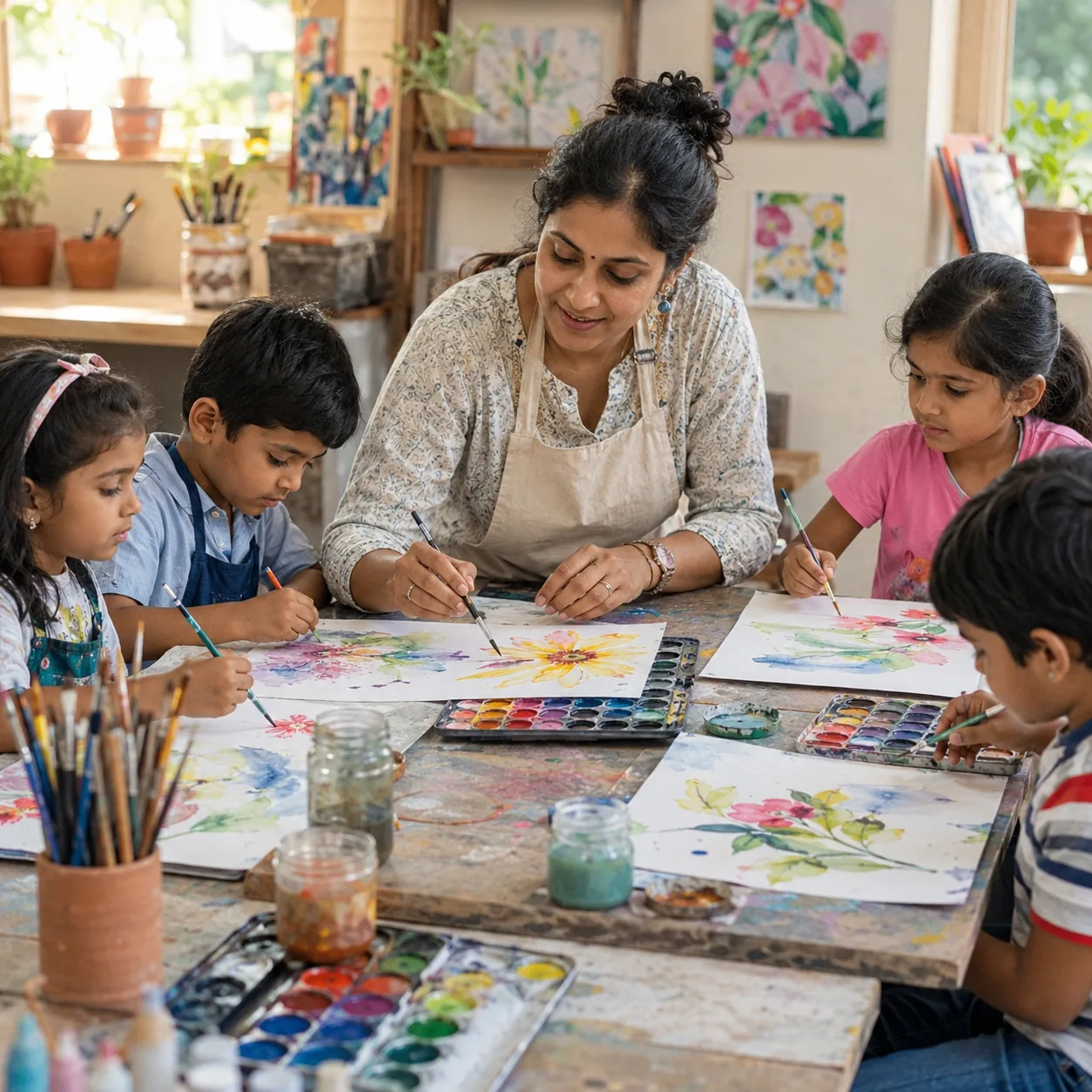 Watercolour Painting Classes