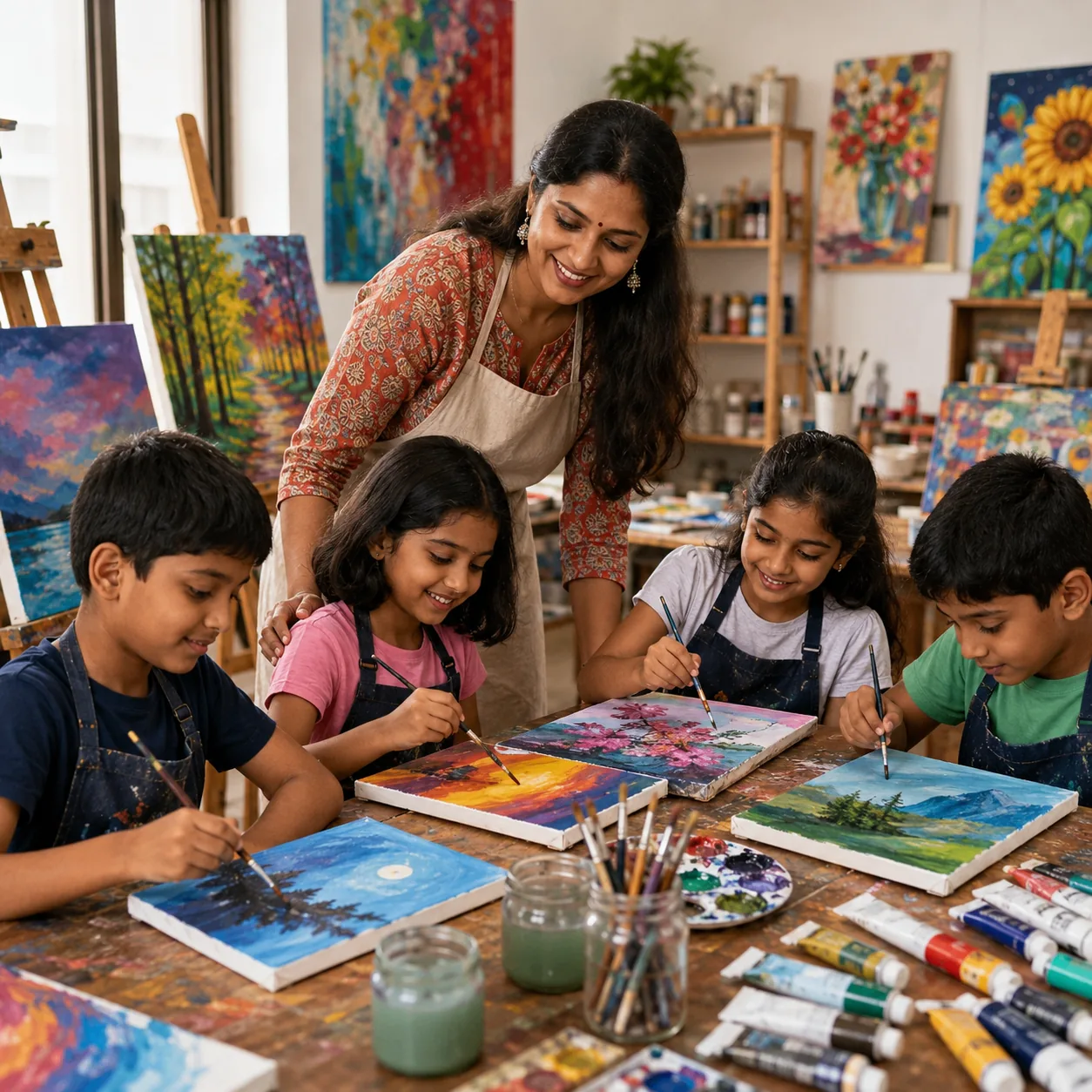 Acrylic Painting Classes
