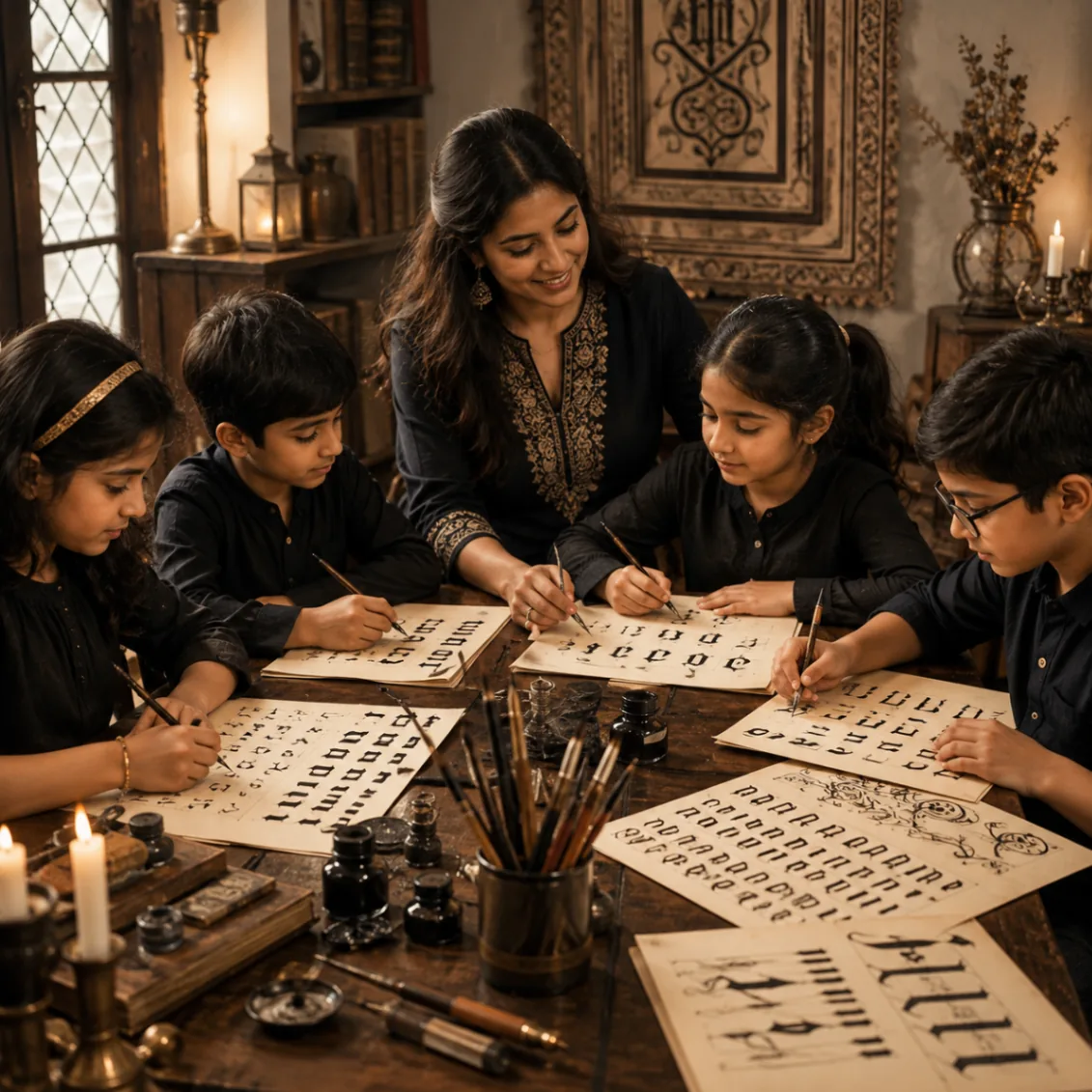 Gothic Calligraphy Classes