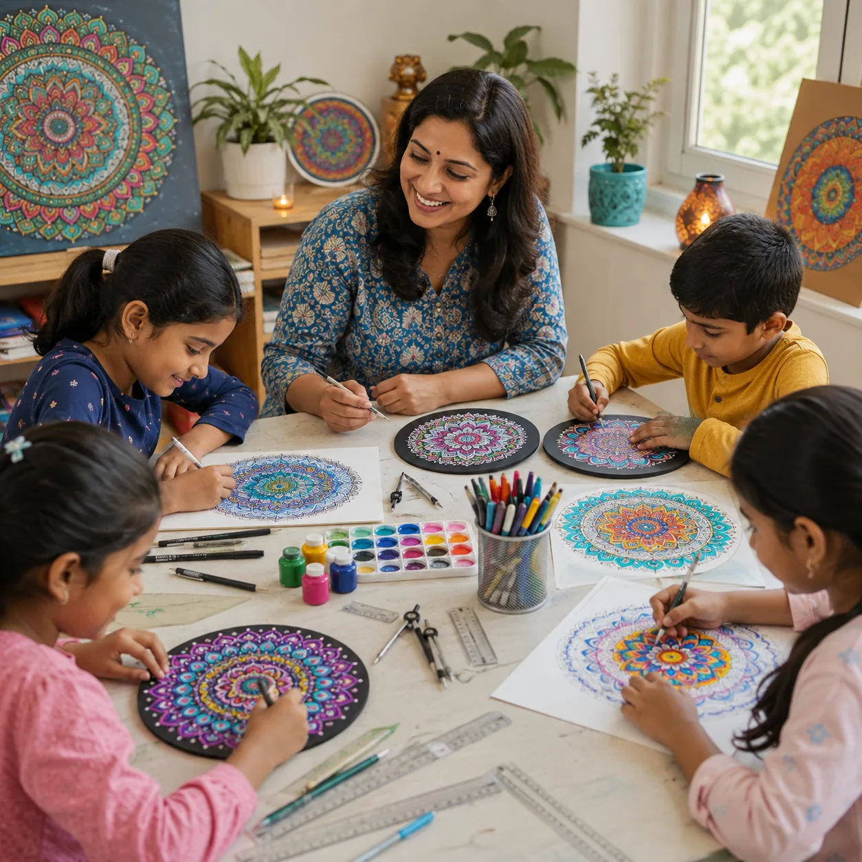 Mandala Art and Craft Classes