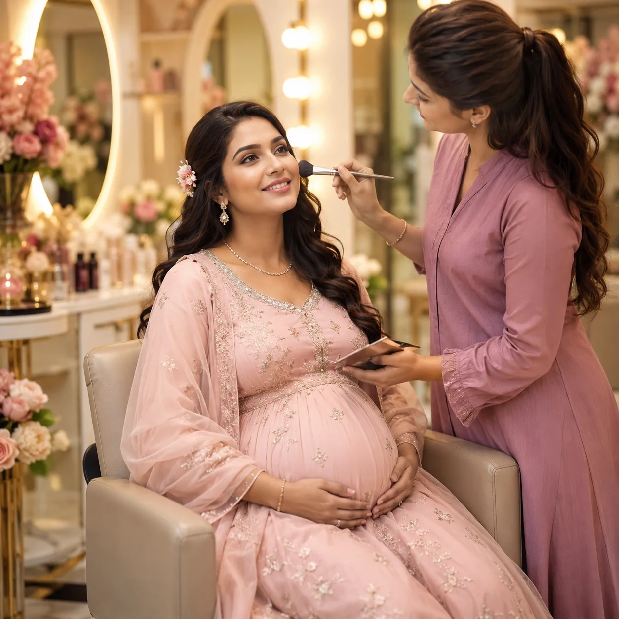Baby Shower Makeup