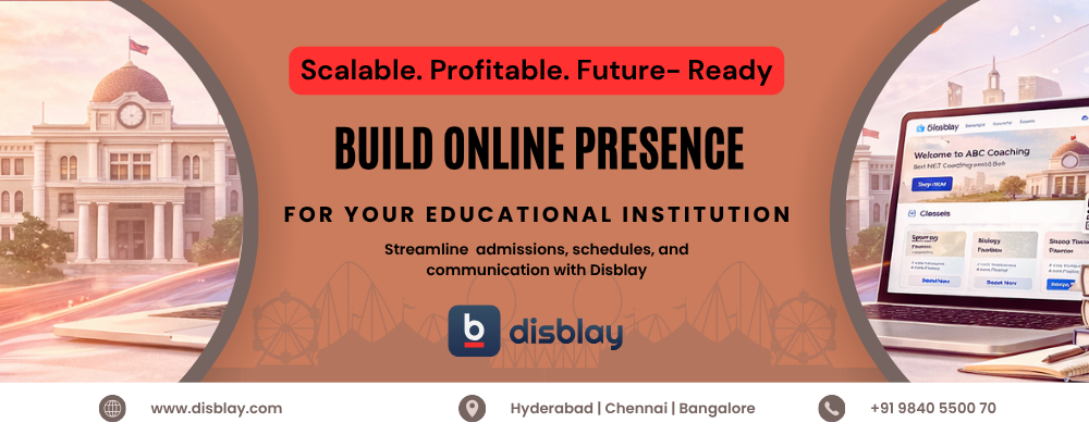 Build a Professional Online Presence for Your Educational Institute