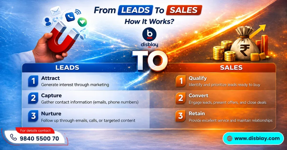 From Leads to Sales: How it works?