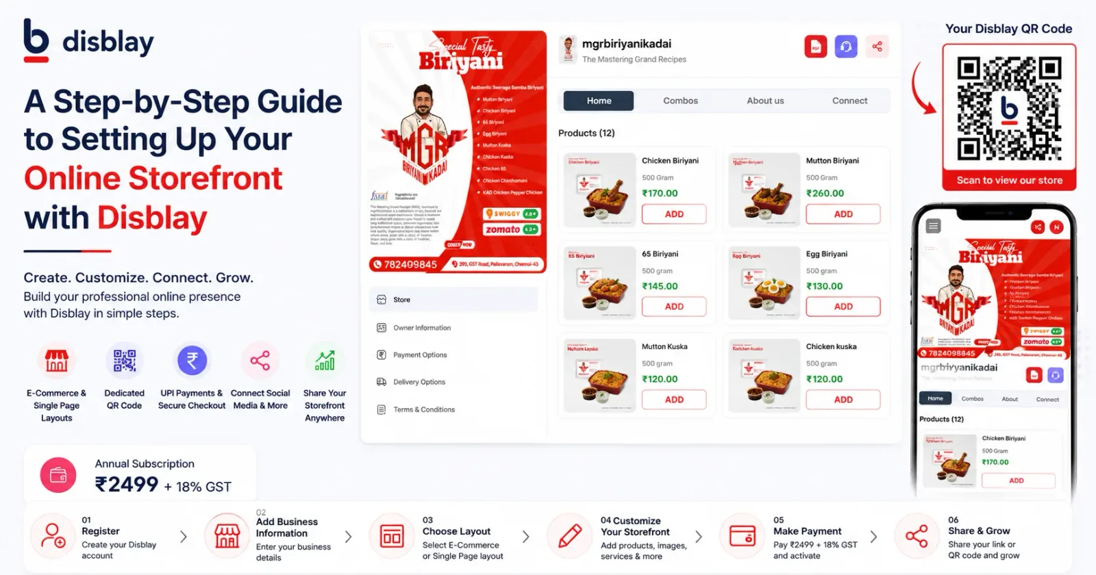 A Step-by-Step Guide to Setting Up Your Online Storefront with Disblay