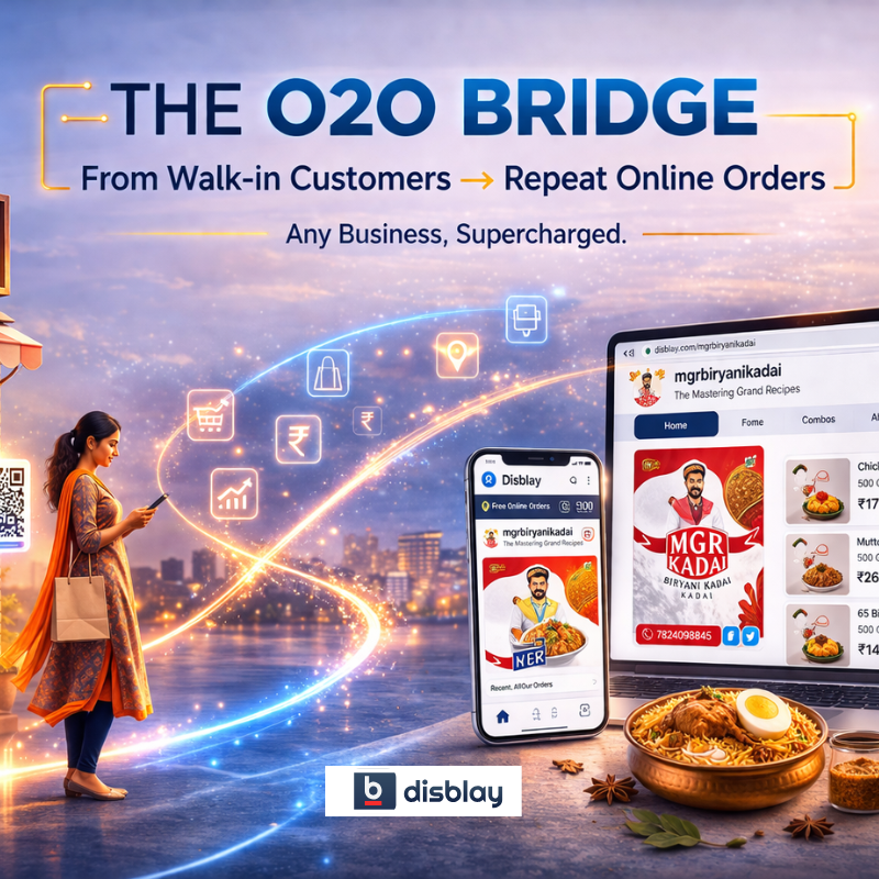 The O2O Growth Bridge: Transform Offline Traffic with Disblay QR Codes