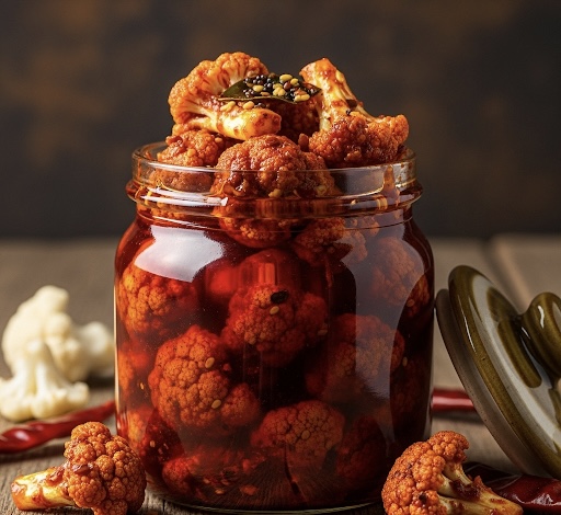 Spicy Cauliflower Pickle