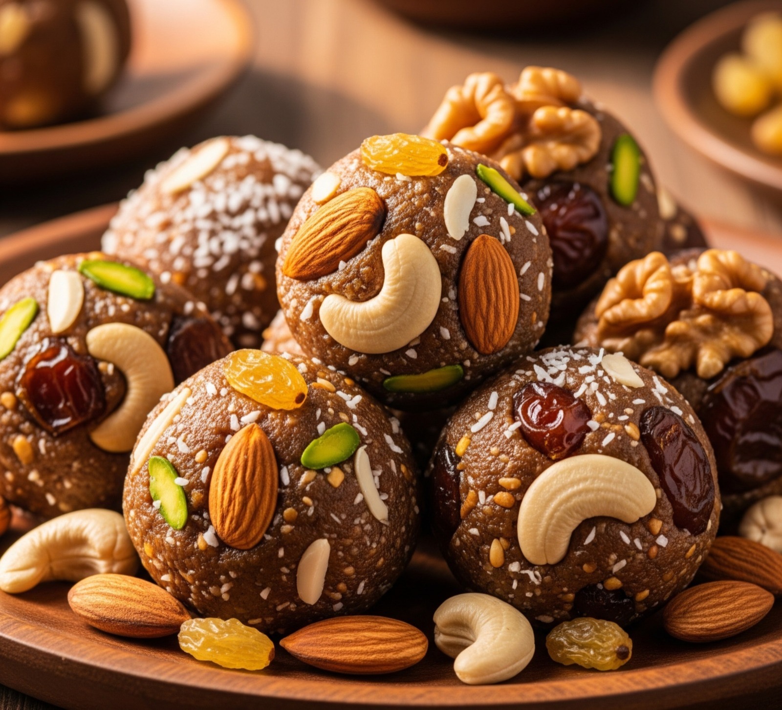 Dry Fruits Dates Laddu