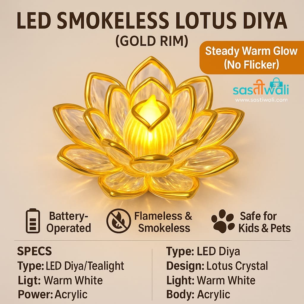 Lotus Diya