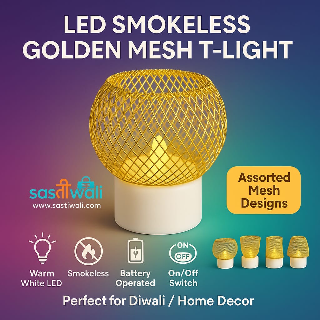 Golden Mesh T-Light