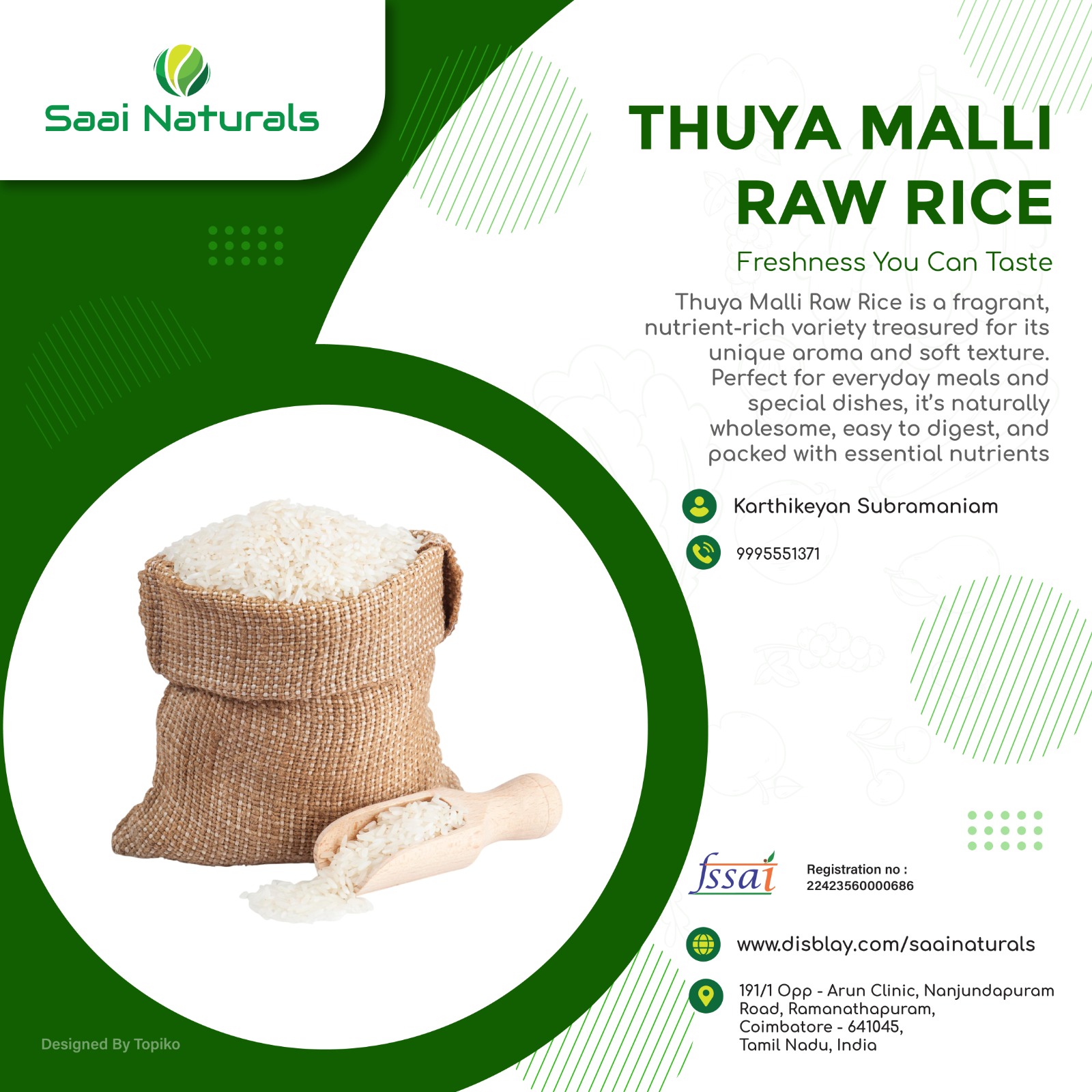 Thuya Malli Raw