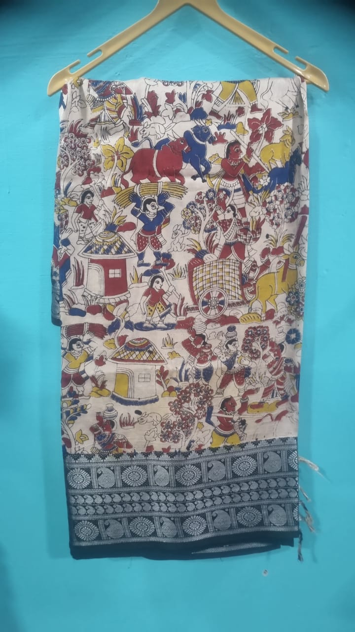 Kalamkari Saree