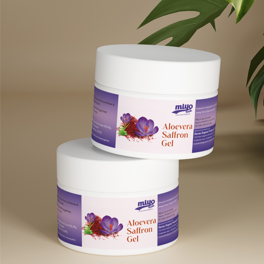 Aloevera Saffron Gel