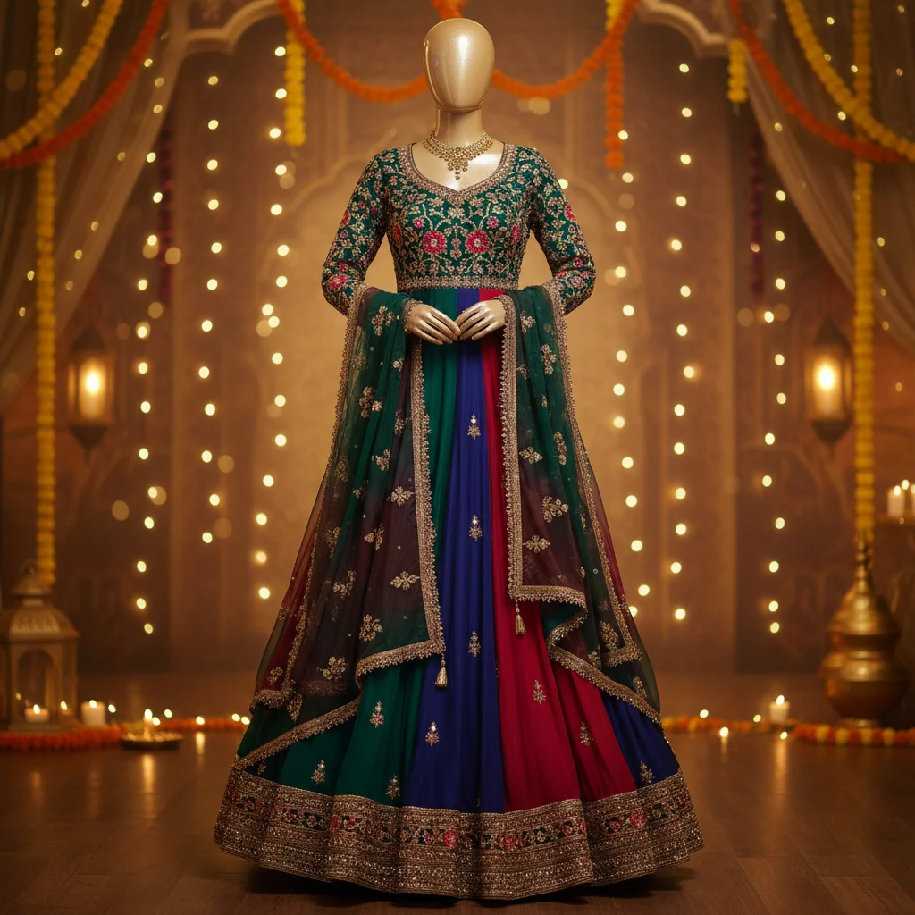 Elegant Anarkali Dress