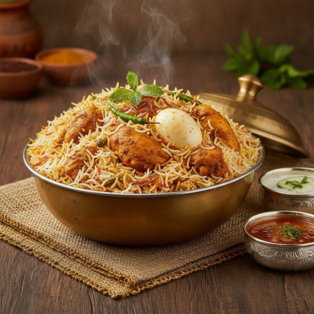 Hyderabadi Chicken Biriyani