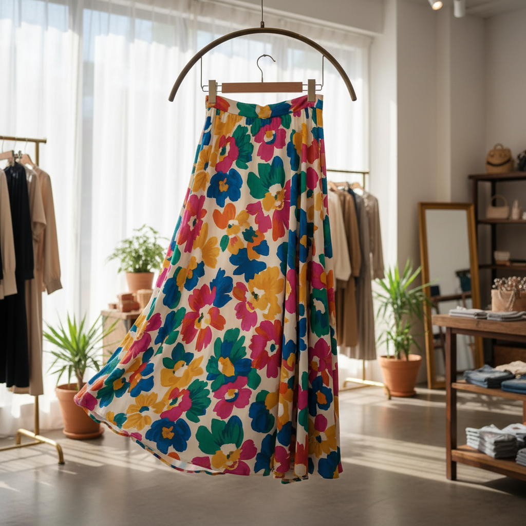 Trendy Maxi Skirt