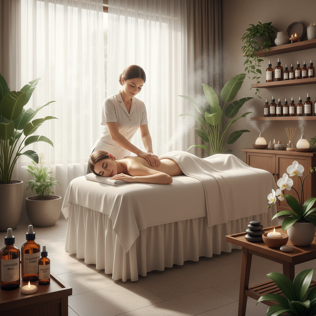 Aroma Oil Massage