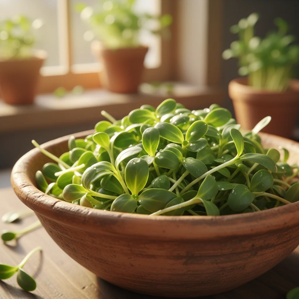 Sunflower Microgreens