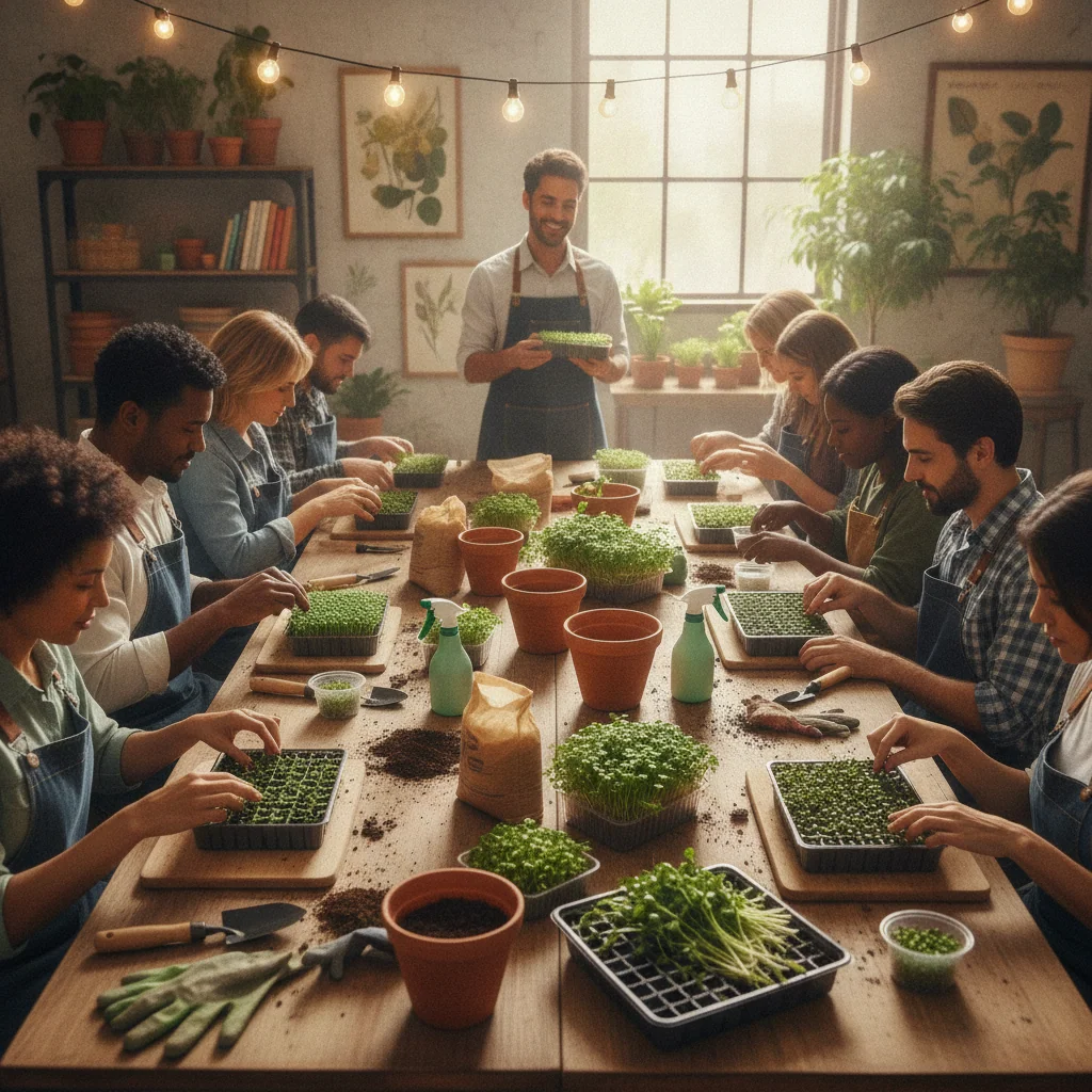 Microgreens Gardening Workshop