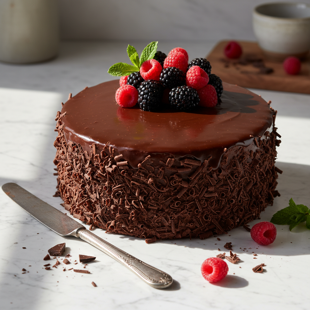 Chocolate Truffle Cake