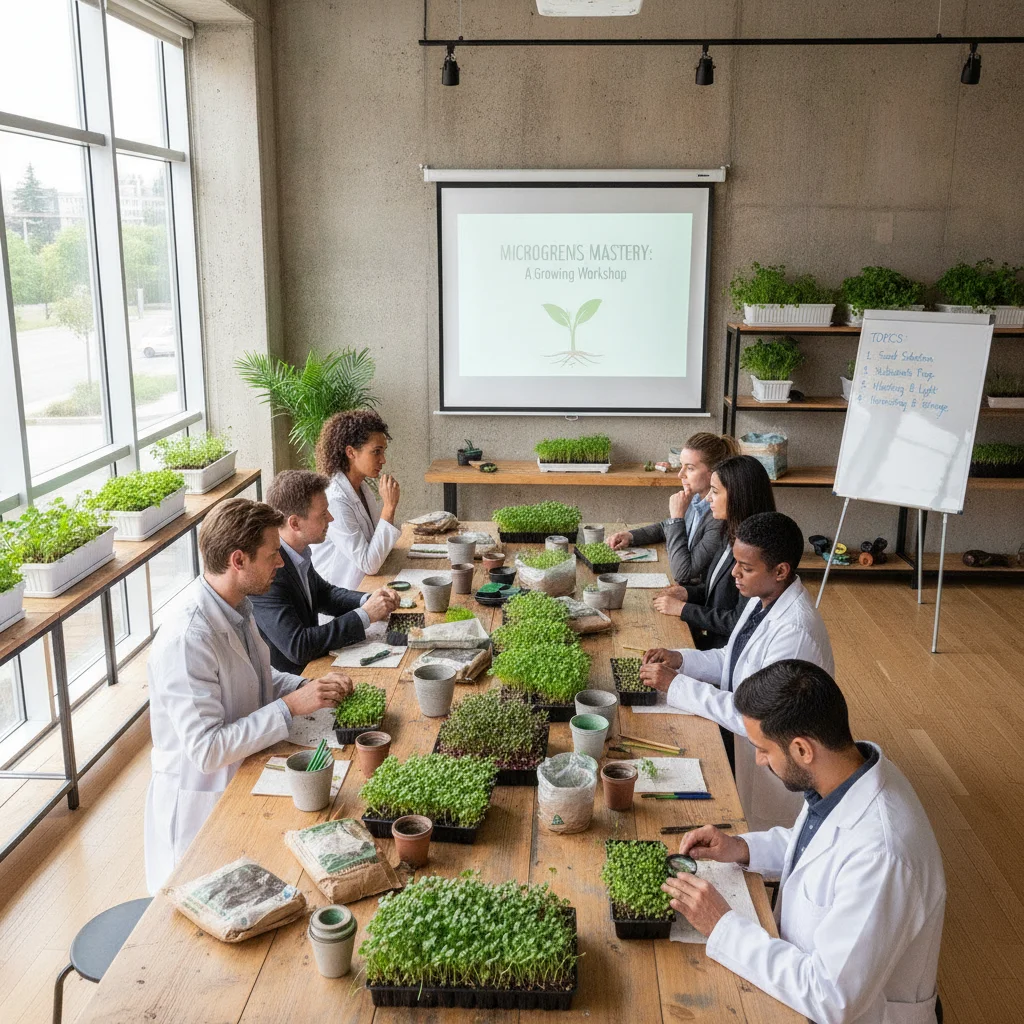 Microgreens Growing Workshop
