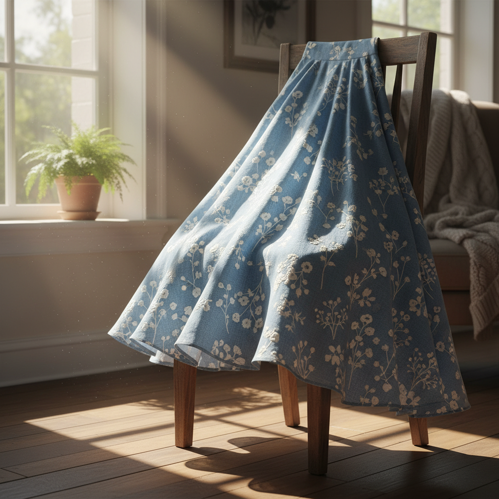 Elegant A-line Skirt