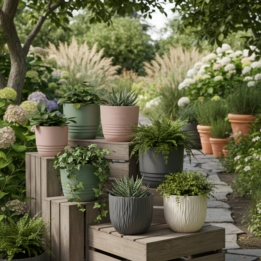 Plastic Plant Pots