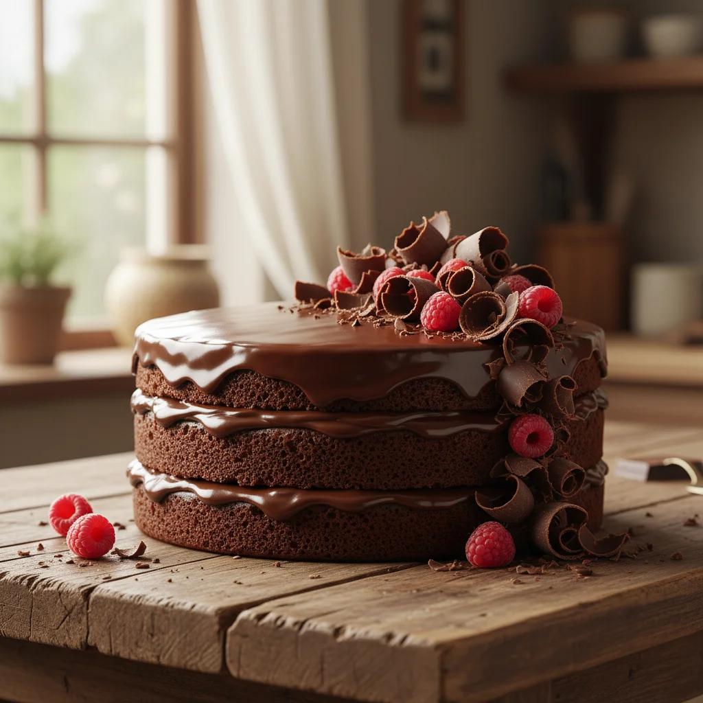 Chocolate Truffle Cake