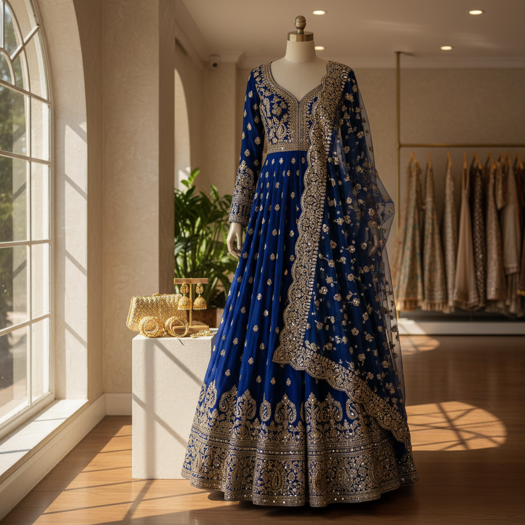 Elegant Anarkali Suit