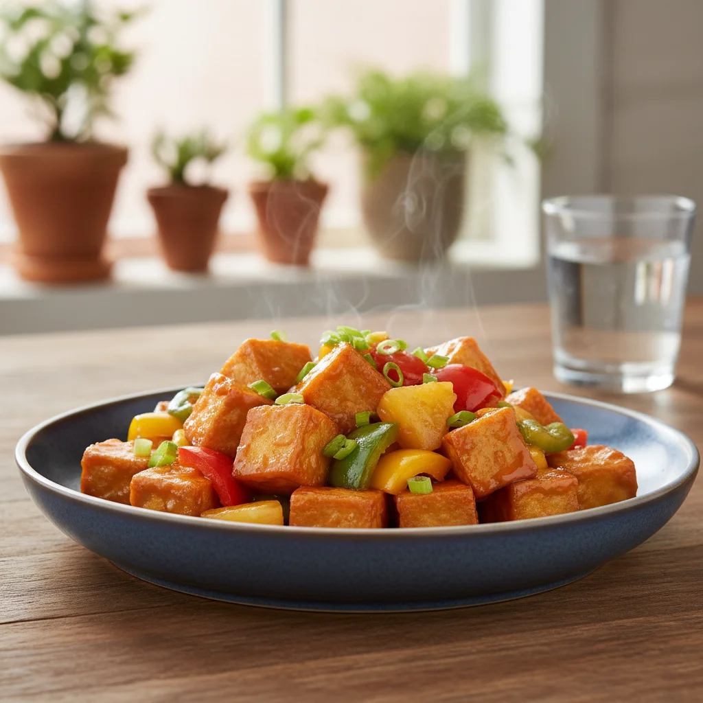 Sweet and Sour Tofu