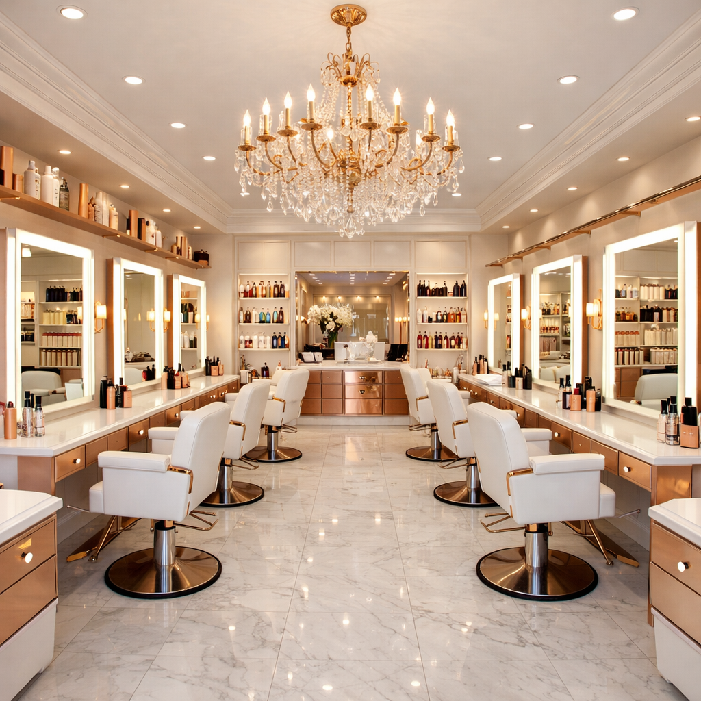 Our Luxurious Salon Interior